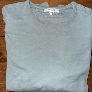 Men’s quilted crew neck men’s shirt